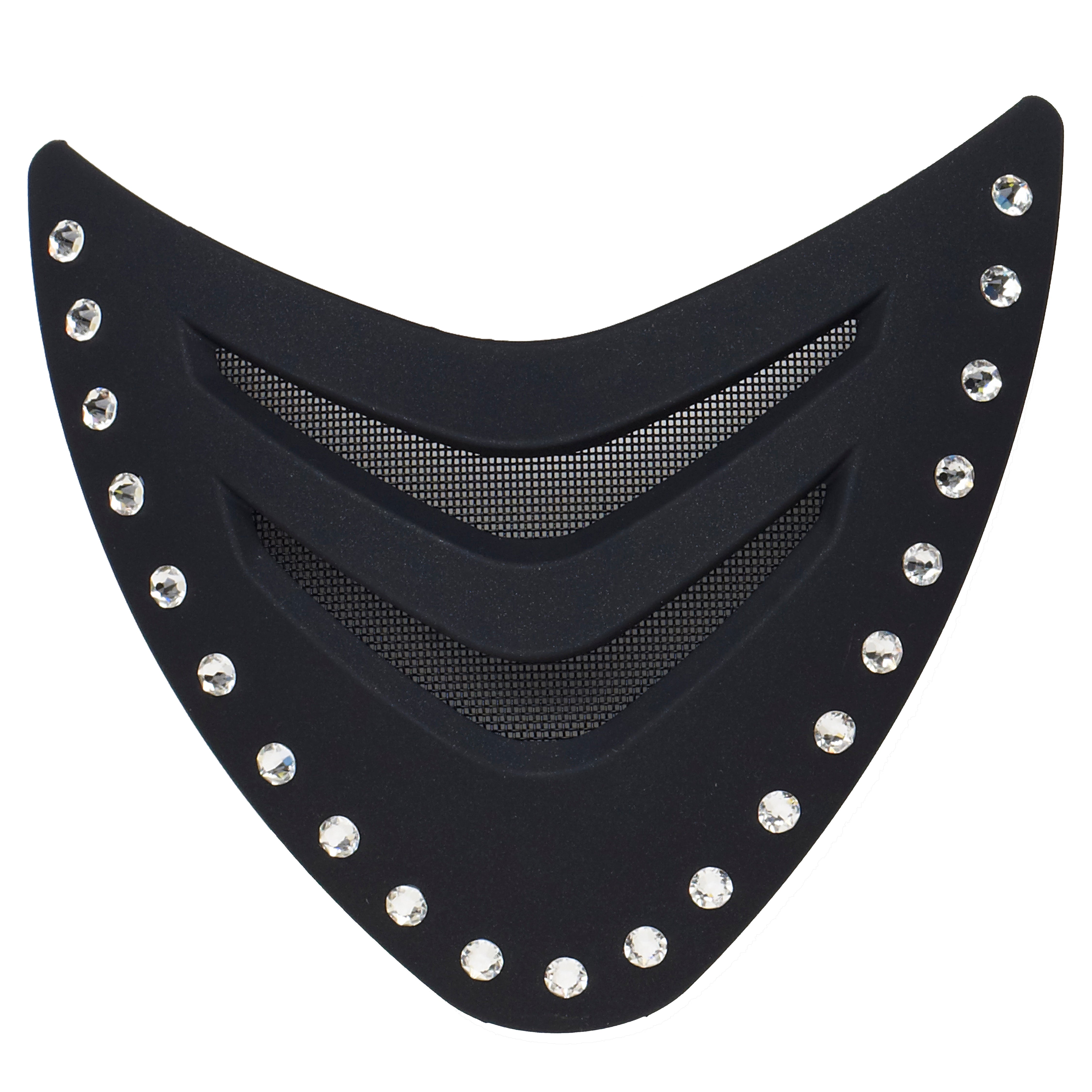 CCS Front Shield - Black Matte & White